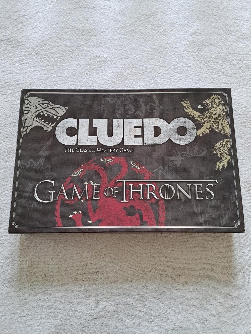Cluedo Game of Thrones Board Game Hasbro Gaming Complete 2016 Classic